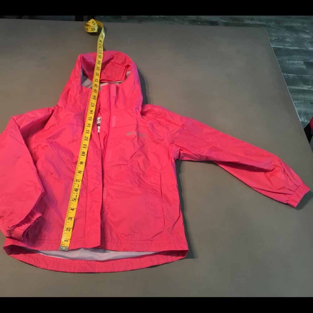 Columbia pink jacket girls size 7/8